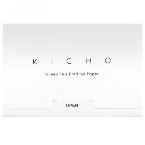 Kicho, 緑茶成分配合のあぶらとり紙、50枚 (Discontinued Item)