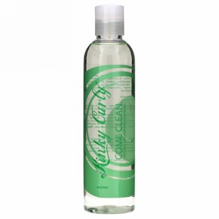 Kinky-Curly, カム・クリーン™, ナチュラル・モイスチャライジング・シャンプー, 8 オンス (236 ml)