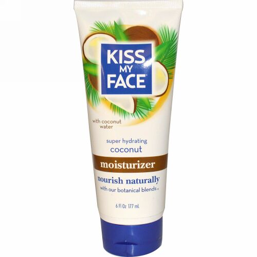 Kiss My Face, Moisturizer, Coconut, 6 fl oz (177 ml) (Discontinued Item)