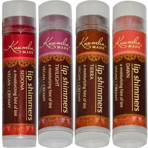Kuumba Made, リップシマーズ、4パック、0.15オンス（4.25g） (Discontinued Item)