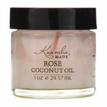 Kuumba Made, ローズ・ココナッツオイル、1オンス（29.57 ml）