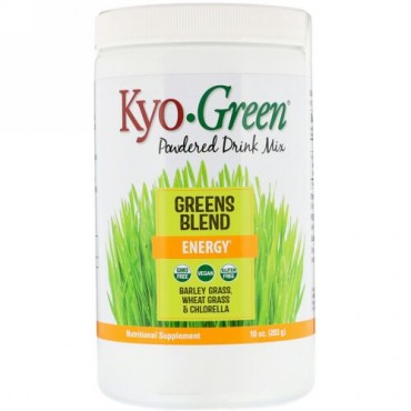 Kyolic, Kyo-Green、パウダー・ドリンクミックス、10 オンス(283 g)