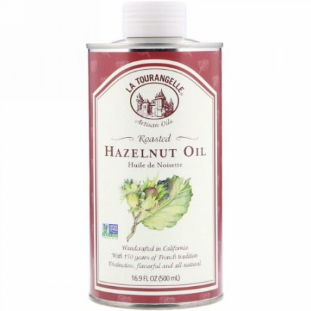 La Tourangelle, Roasted Hazelnut Oil, 16.9 fl oz (500 ml)