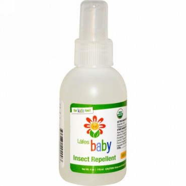 Lafe's Natural Bodycare, 赤ちゃん、虫よけ (118 ml) (Discontinued Item)