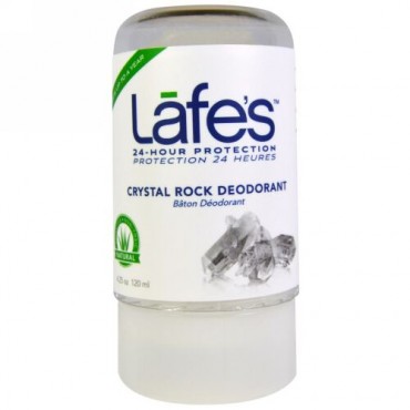 Lafe's Natural Bodycare, Crystal Rock Deodorant, 4.25 oz (120 g) (Discontinued Item)