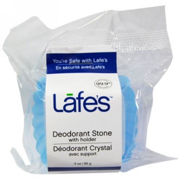 Lafe's Natural Bodycare, デオドラントストーン、3 oz (85 g) (Discontinued Item)