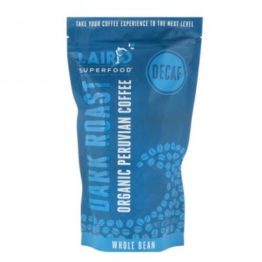 Laird Superfood, オーガニックペルーコーヒー、ダークロースト、ホールビーン、12オンス (340 g) (Discontinued Item)