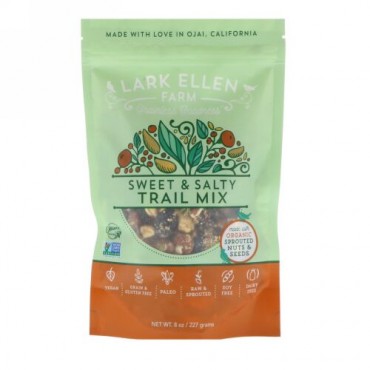 Lark Ellen Farm, Trail Mix, Sweet & Salty, 8 oz (227 g) (Discontinued Item)