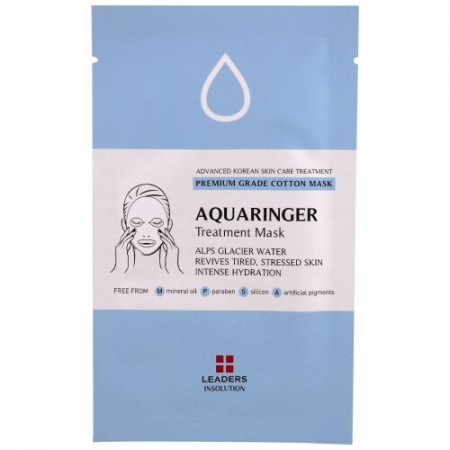 Leaders, Aquaringer Treatment Mask, 1 Mask (Discontinued Item)