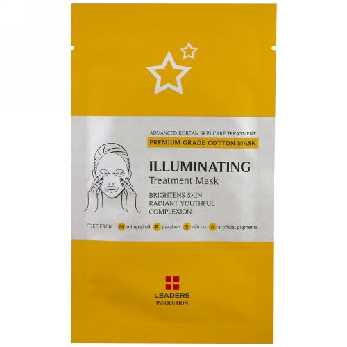 Leaders, イリュミネーティング・トリートメントマスク、マスク1枚分、25 ml (Discontinued Item)