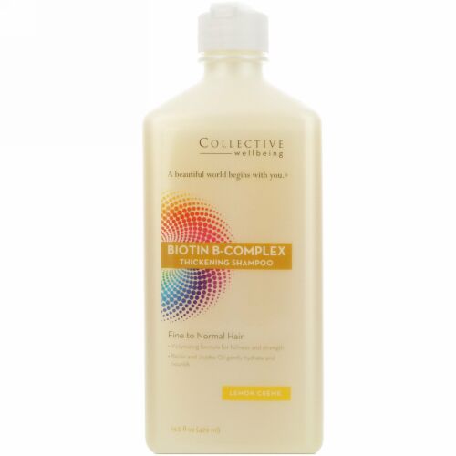 Life-flo, Biotin B-Complex Thickening Shampoo, Lemon Creme, 14.5 fl oz (429 ml) (Discontinued Item)