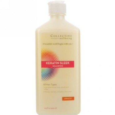 Life-flo, Keratin Sleek Shampoo, Apricot, 14.5 fl oz (429 ml) (Discontinued Item)