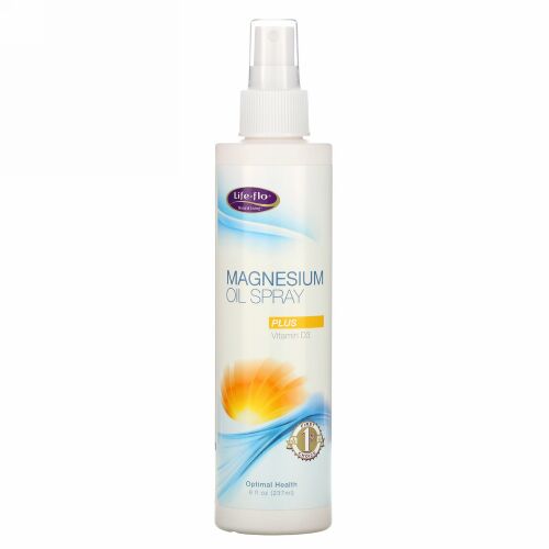 Life-flo, マグネシウムオイルスプレー、ビタミンD3添加、8 fl oz (237 ml)