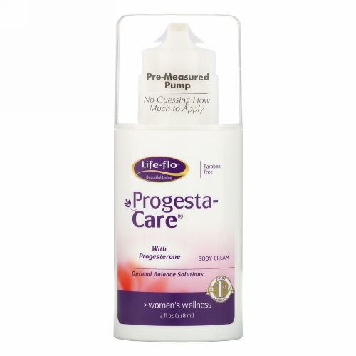 Life-flo, Progestaケア、ボディクリーム、4 oz (113.4 g)