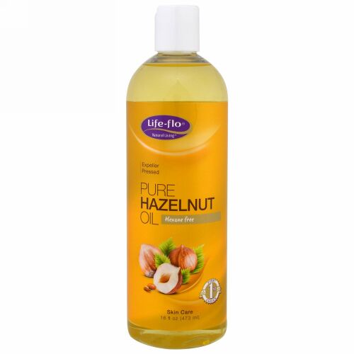 Life-flo, 純粋ヘーゼルナッツオイル, 16液量オンス (473 ml) (Discontinued Item)