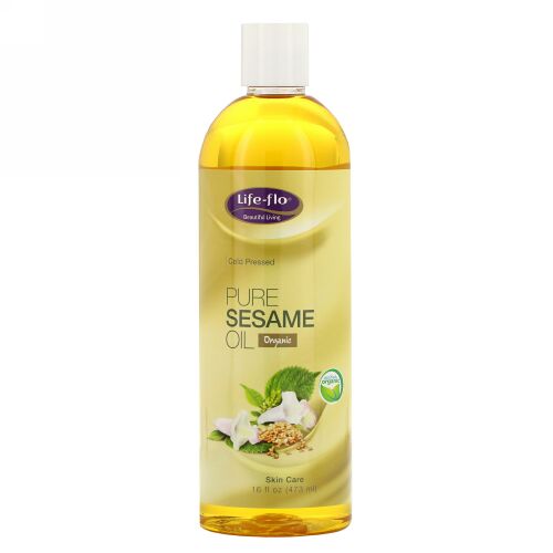 Life-flo, ピュア・セサミオイル、スキンケア、16 液体オンス（473 ml）