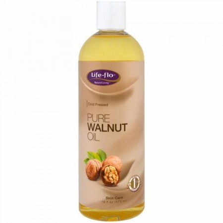 Life-flo, ピュアウォルナットオイル、16 fl oz (473 ml) (Discontinued Item)