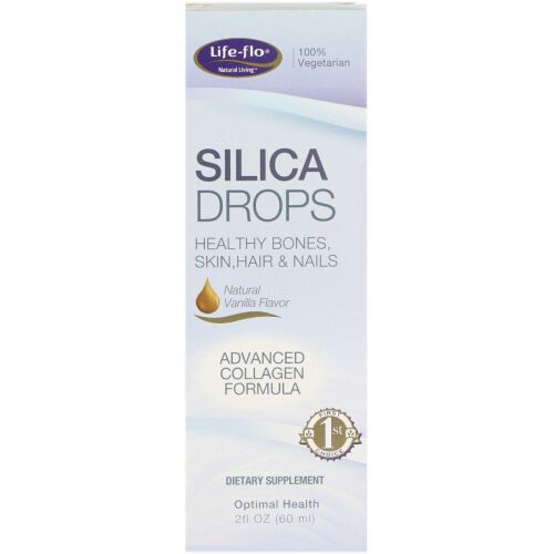 Life-flo, Silica Drops, Natural Vanilla Flavor, 2 fl oz (60 ml) (Discontinued Item)