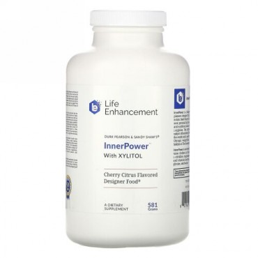 Life Enhancement, Durk Pearson & Sandy Shaw's、Inner Power 、キシリトール入りドリンク・ミックス、チェリー味 、1 lb 2 oz (513 g)
