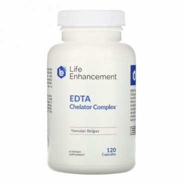 Life Enhancement, EDTA キレーターコンプレックス、 120カプセル