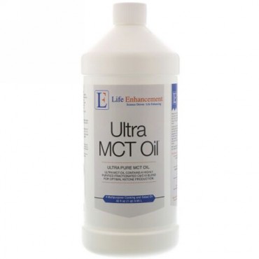 Life Enhancement, ウルトラピュアMCTオイル、32 fl oz(0.95L) (Discontinued Item)