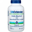 Life Extension, 肝臓保護コンプレックスを含む抗アルコール、60カプセル (Discontinued Item)