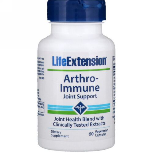 Life Extension, アースロイミュートジョイントサポート、ベジタリアンカプセル60錠 (Discontinued Item)