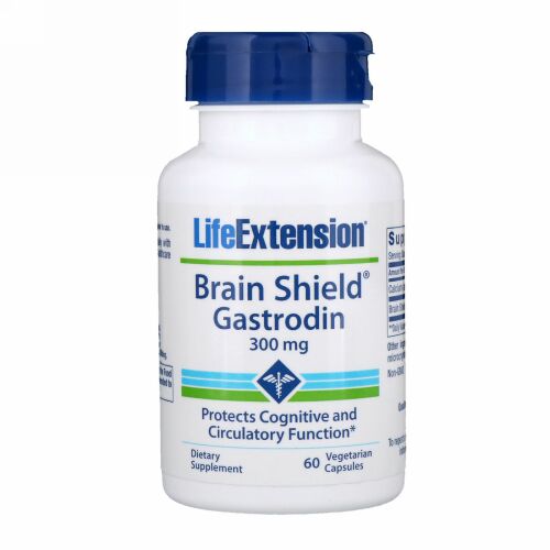 Life Extension, ブレインシールド(脳の保護)、60ベジキャップ (Discontinued Item)