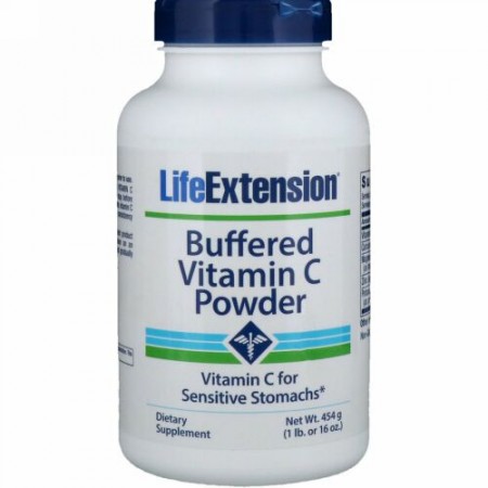 Life Extension, 還元型ビタミンCパウダー, 16オンス (454 g)