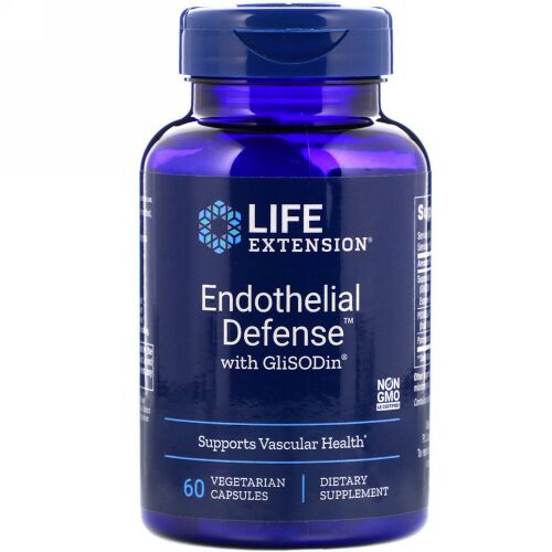 Life Extension, GliSODin（メロングリソディン）配合エンドセリアルディフェンス、植物性カプセル60粒 (Discontinued Item)
