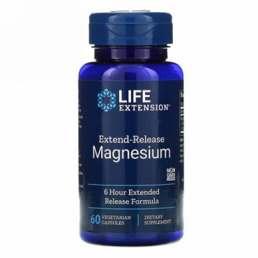 Life Extension, エクステンドリリース・マグネシウム、ベジキャップ60錠
