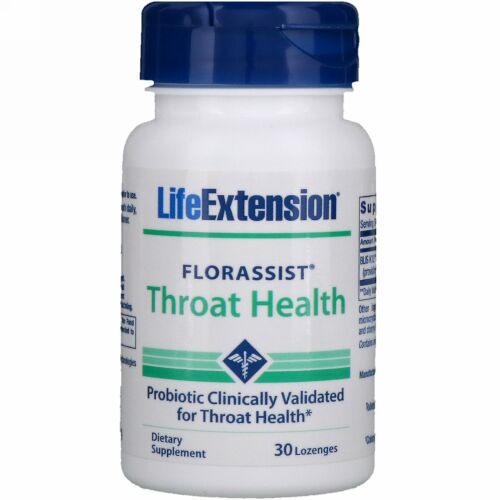 Life Extension, FLORASSIST Throat Health, 30 Lozenges