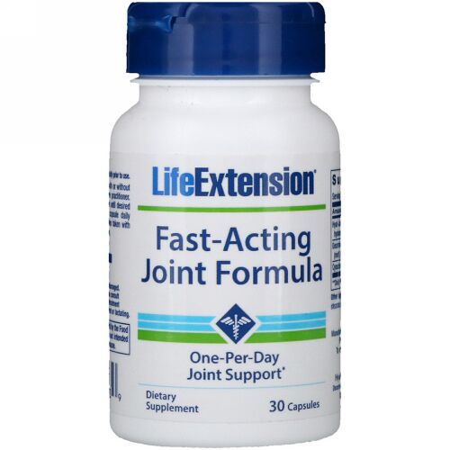 Life Extension, 即効作用の関節用フォーミュラ、30カプセル