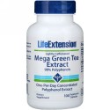 Life Extension, メガ 緑茶エキス、 低カフェイン、 100植物性カプセル