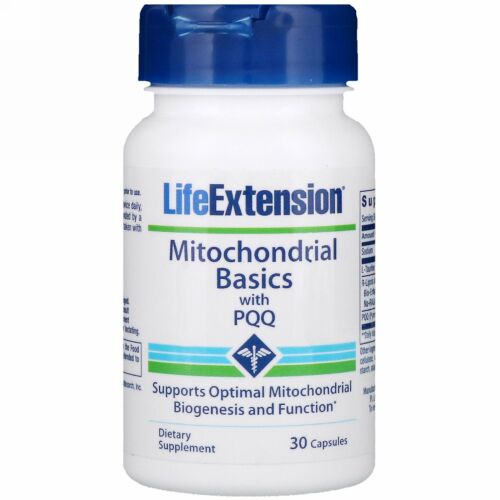 Life Extension, ミトコンドリアベーシックとPQQ、30カプセル