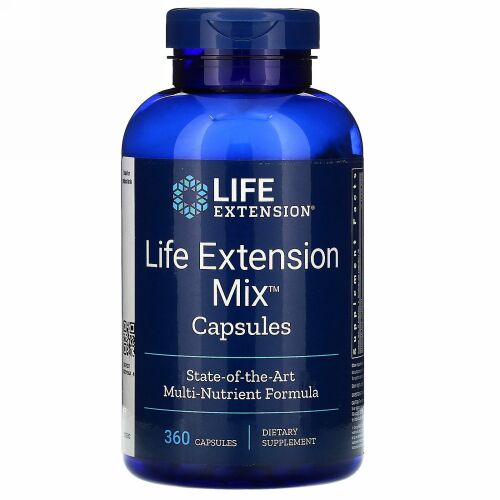 Life Extension, ミックスカプセル、カプセル360錠