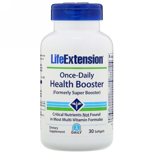 Life Extension, ワンデイリーヘルスブースター、ソフトジェル30粒 (Discontinued Item)