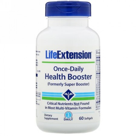 Life Extension, Once-Daily Health Booster, 60 Softgels (Discontinued Item)