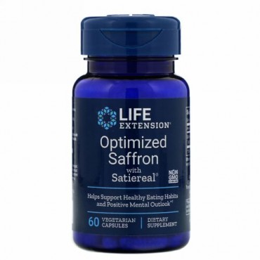 Life Extension, Satiereal入り最適化サフラン、植物性カプセル60粒