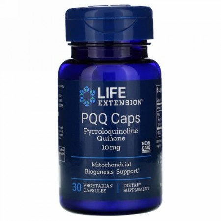Life Extension, PQQカプセル、10 mg、植物性カプセル30粒
