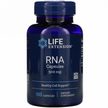 Life Extension, RNAカプセル、500mg、100粒