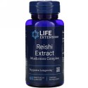 Life Extension, レイシ エキス マッシュルーム コンプレックス、ベジタリアンカプセル60個
