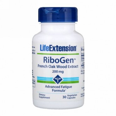 Life Extension, リボジェン フレンチ オークウッド エキストラクト、200 mg、30ベジカプセル (Discontinued Item)