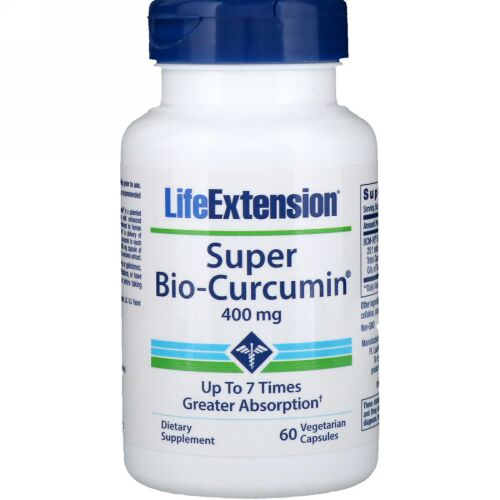 Life Extension, スーパーBio-Curcumin（バイオクルクミン）、400mg、ベジカプセル60粒 (Discontinued Item)