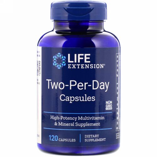 Life Extension, ツーパーデイカプセル、120粒