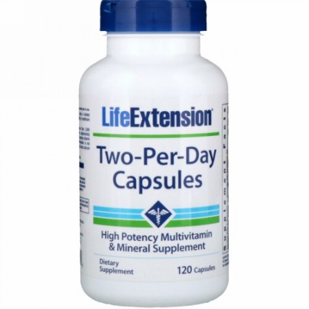 Life Extension, 1日2カプセル、120カプセル (Discontinued Item)