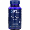 Life Extension, 亜鉛キャップ, 高効力, 50 mg, 90粒（ベジタリアンカプセル）