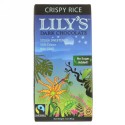 Lily's Sweets, ダークチョコレートバー、クリスピーライス、3オンス (85 g) (Discontinued Item)