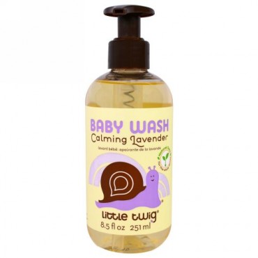 Little Twig, ベビーウォッシュ、 リラックスラベンダー、 8.5 fl oz (251 ml) (Discontinued Item)