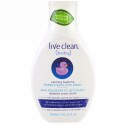 Live Clean, ベビー、カーミングベッドタイム、バブルバス & ウォッシュ、10液量オンス (300 ml)
